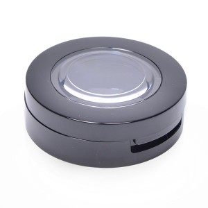 Round Plastic Compact Powder Case